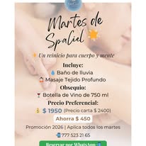 Promoción SpaCiel 5