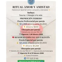 Ritual Amor y Amistad SpaCiel