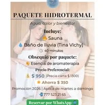 Paquete hidrotermal SpaCiel